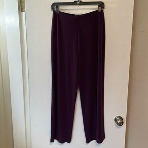 NWOT Alfani Purple Pants. Size PL